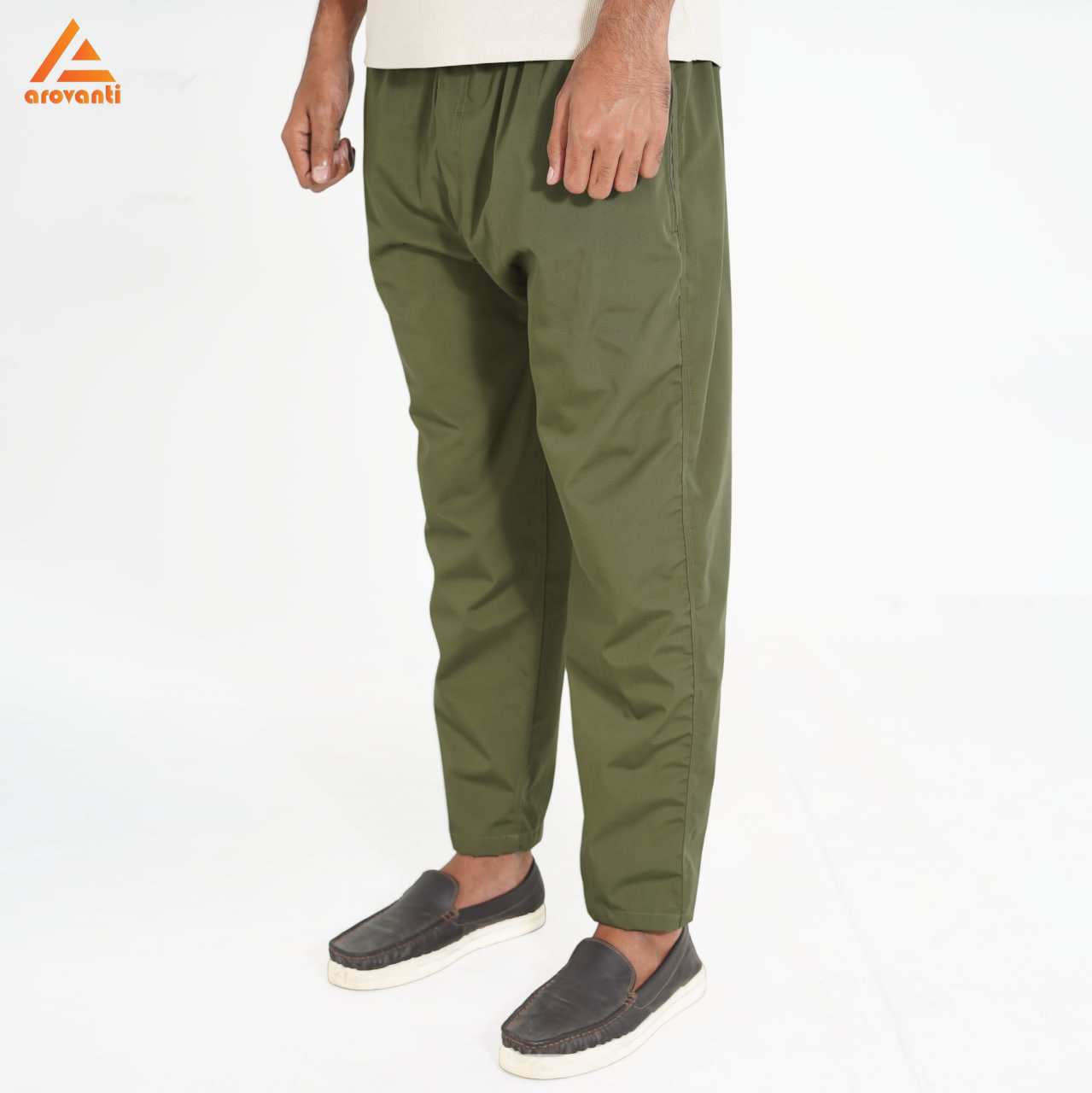 trouser-olive